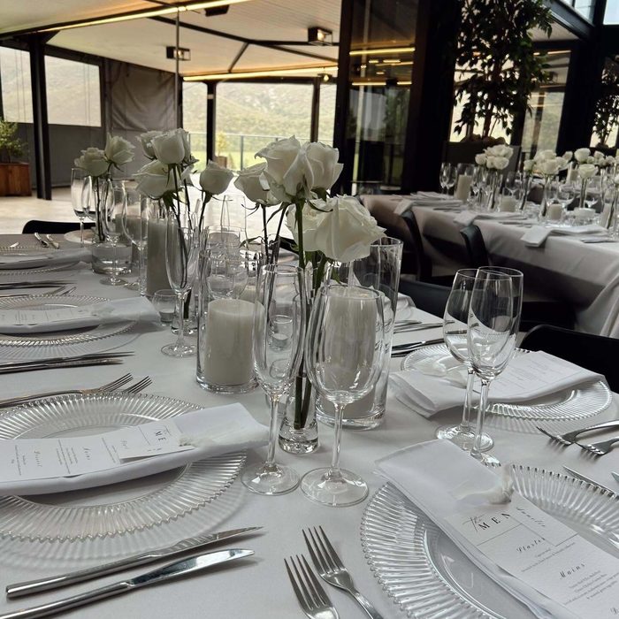 Glassware, goblets and drink dispensers for hire
